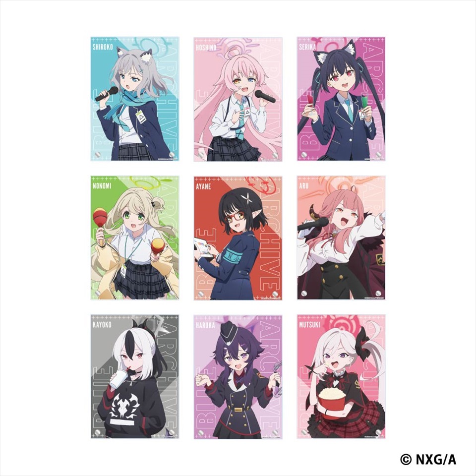 ブルーアーカイブ The Animation イラストアクリルボード ～GiGO限定～の画像1