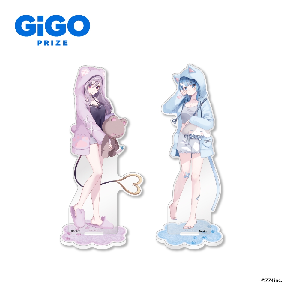 ななしいんく アクリルスタンド～Good night, Fluffy girls～ ～GiGO限定～の画像1