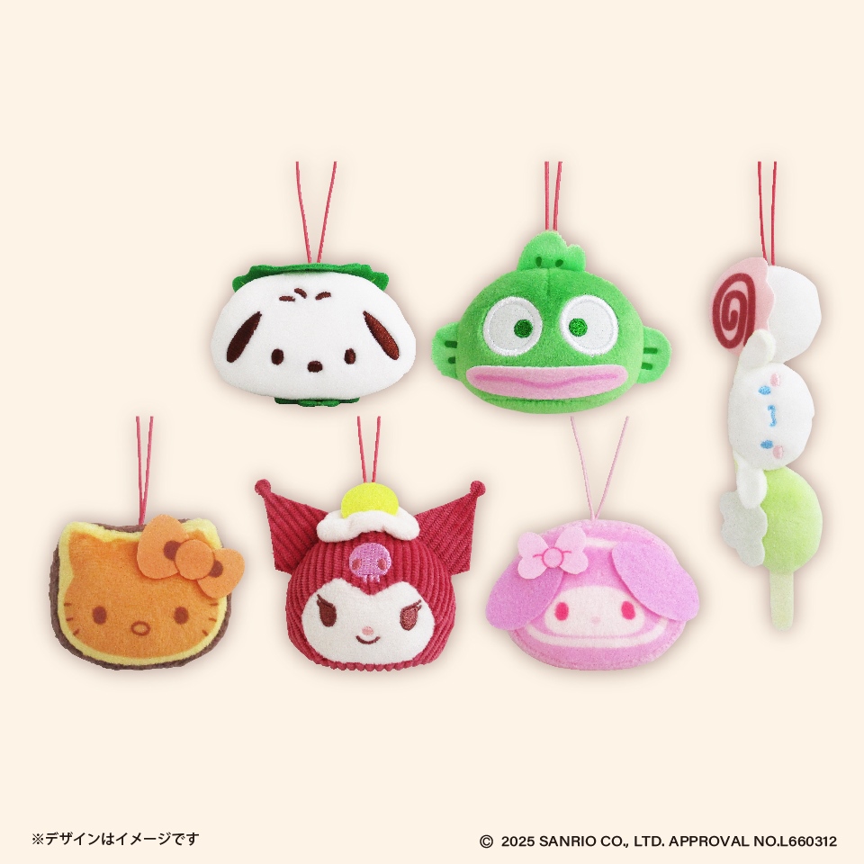 サンリオキャラクターズ 和菓子ティータイム 和菓子マスコット ～GiGO限定～の画像1