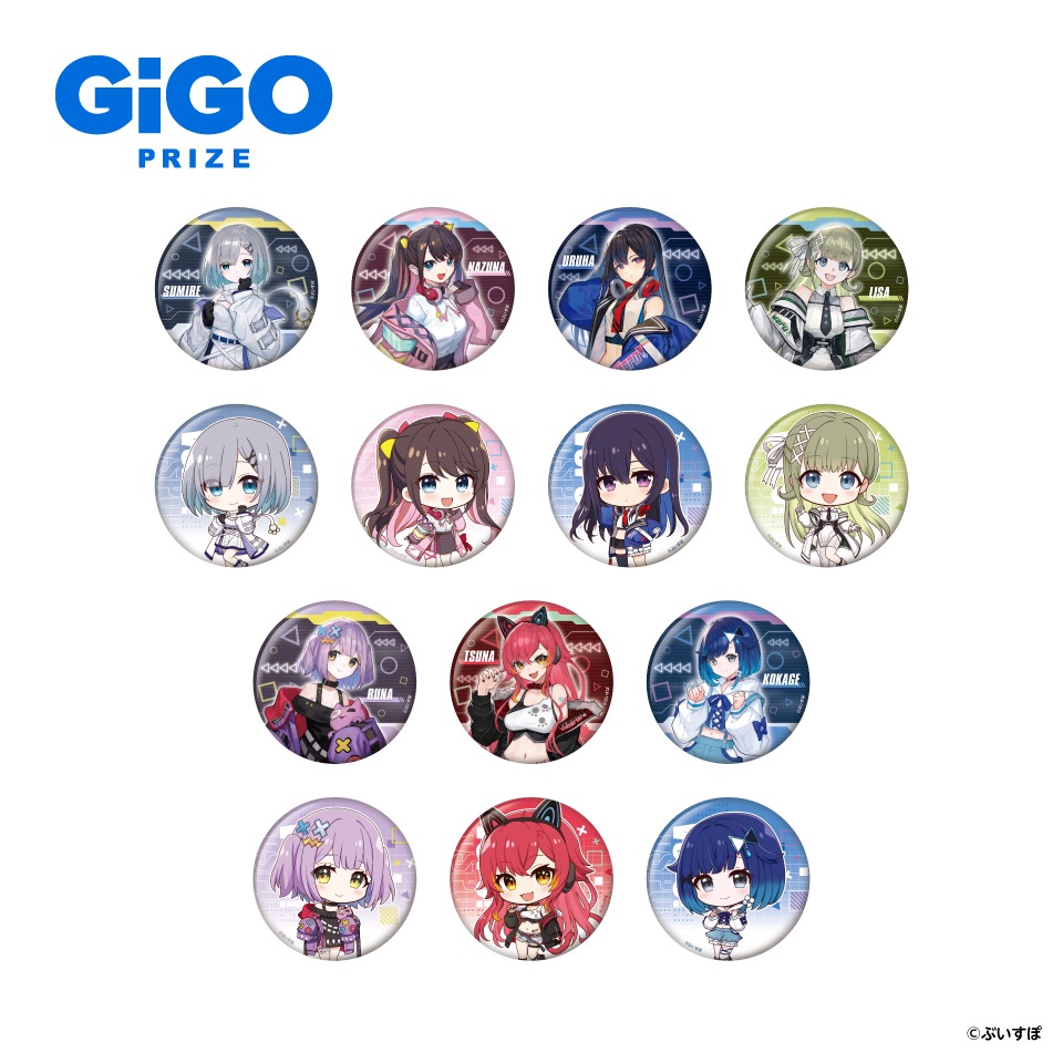 ぶいすぽっ！缶バッジ～CYBER GAMING MODE～vol.1の画像1