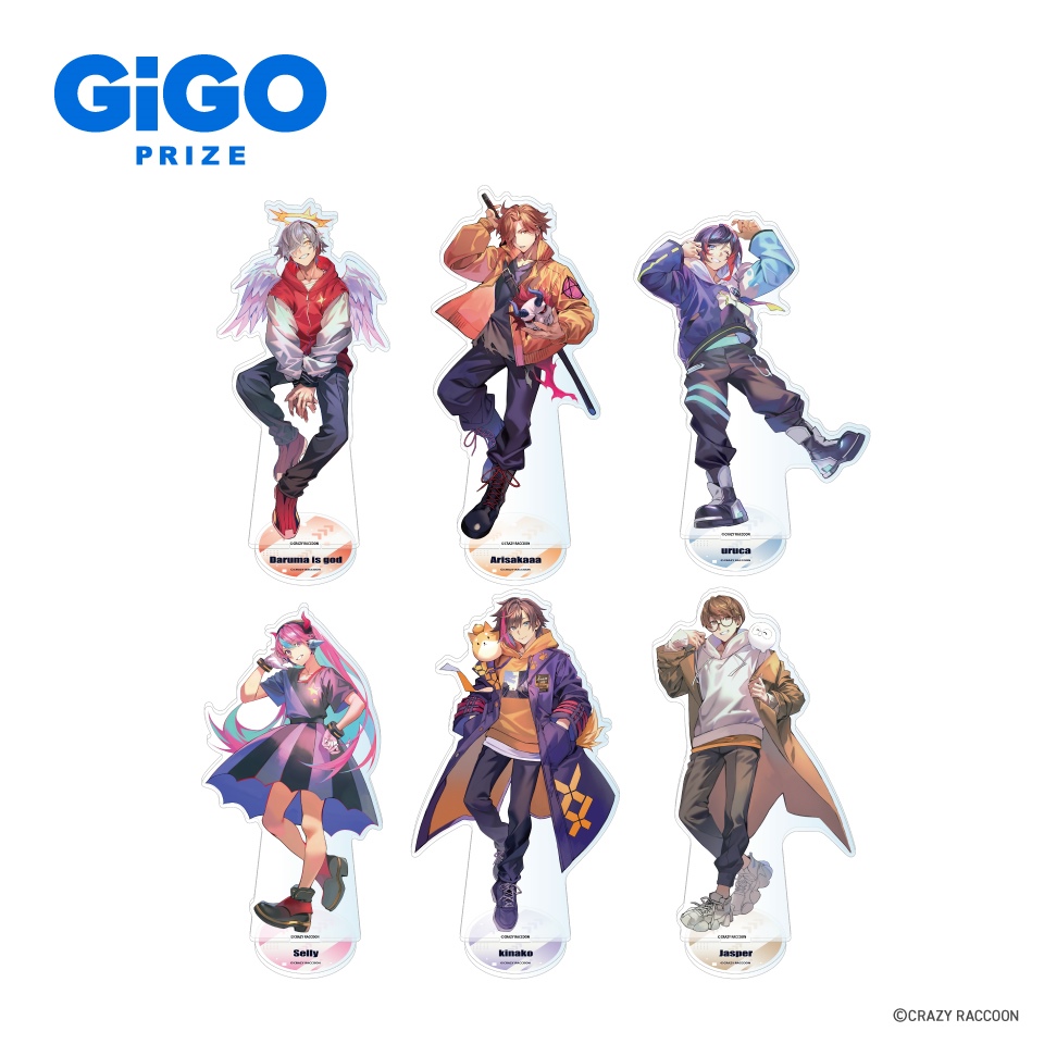 Crazy Raccoon ビッグアクリルスタンドVol.3 ～GiGOグループのお店限定～の画像1
