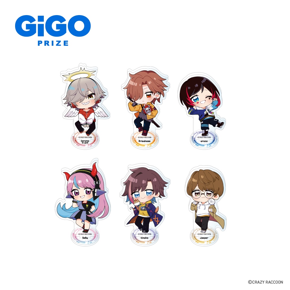 Crazy Raccoon デフォルメアクリルスタンドVol.3 ～GiGOグループのお店限定～の画像1