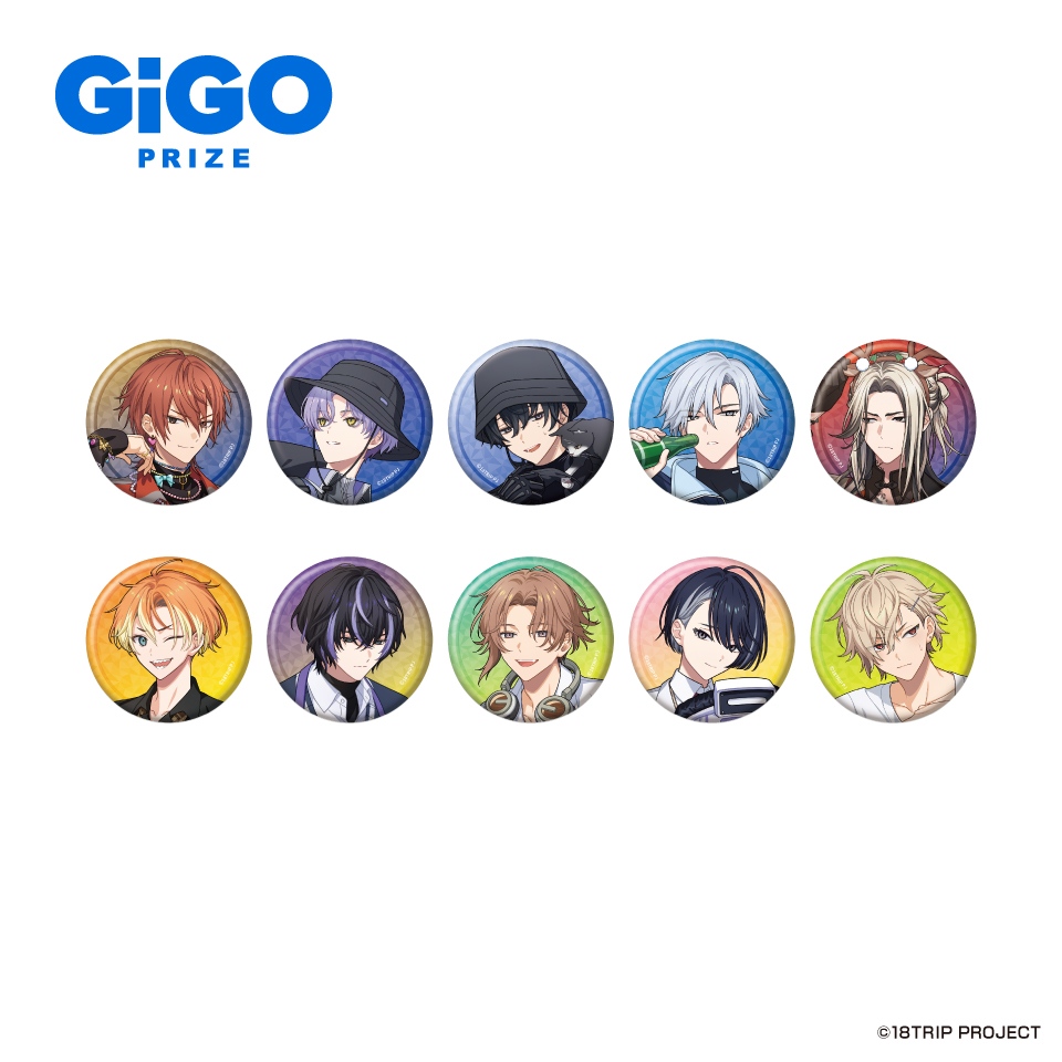 18TRIP ホログラム缶バッジVol.1～GiGOグループのお店限定～の画像1