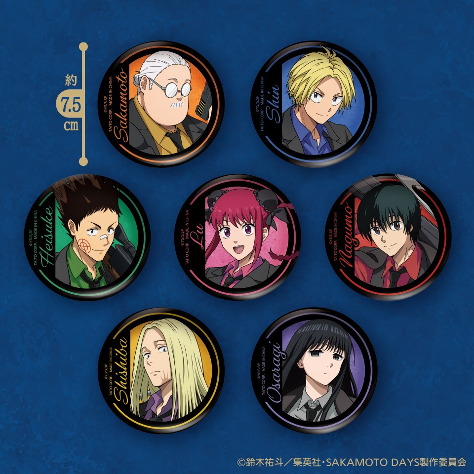 SAKAMOTO DAYS 描き下ろしBIG缶バッジ ～GiGO限定～の画像1