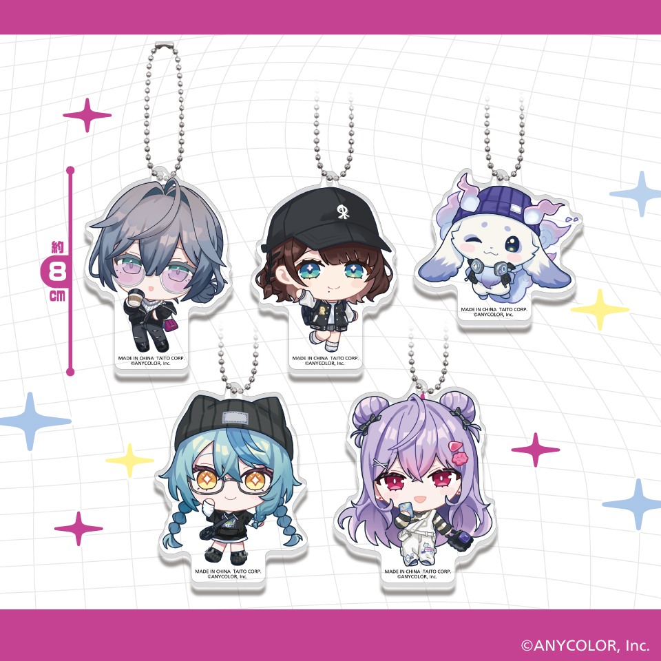 にじさんじ あやかき オリジナルデフォルメアクリルボールチェーン ～GiGOグループ限定～の画像1