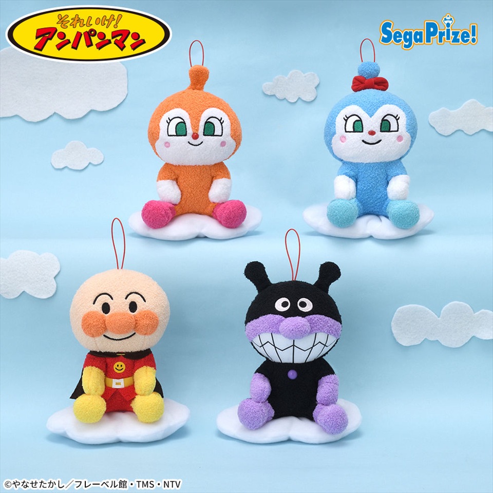 それいけ！アンパンマン ころふわ　もくもく雲のりぬいぐるみの画像1