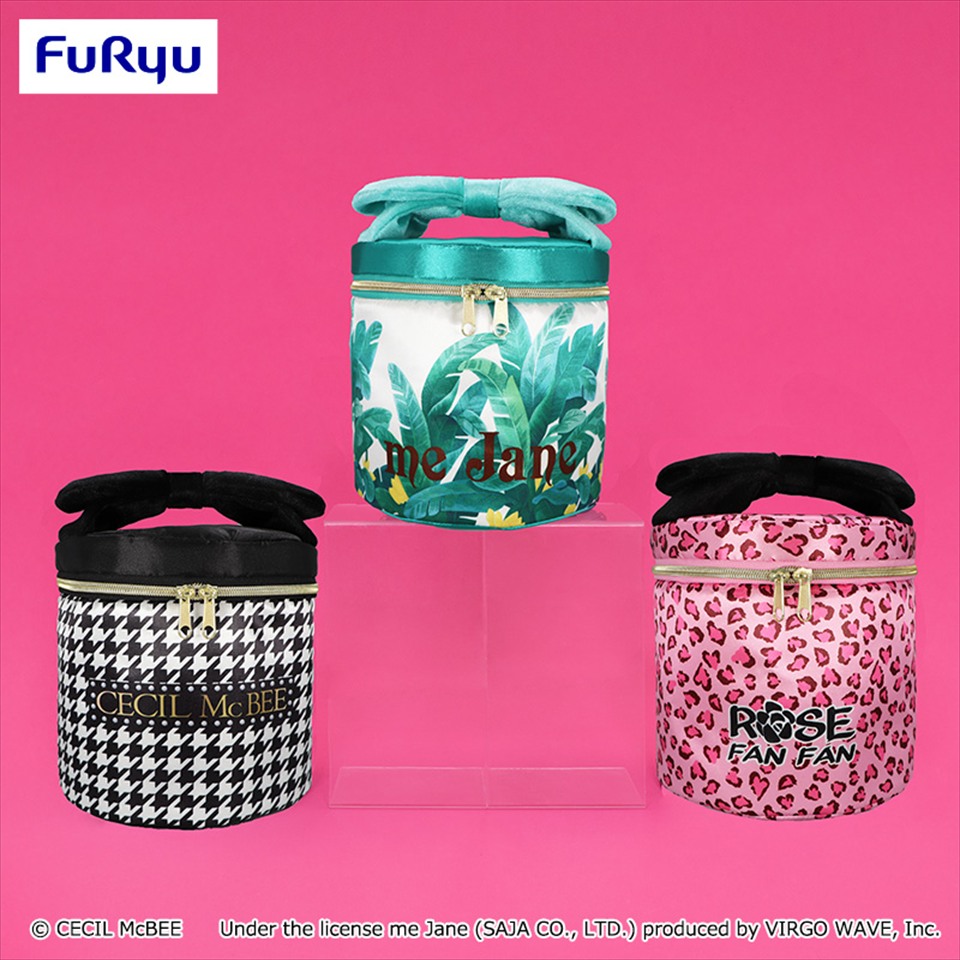 CECIL McBEEme JaneROSE FAN FAN バニティポーチの画像1