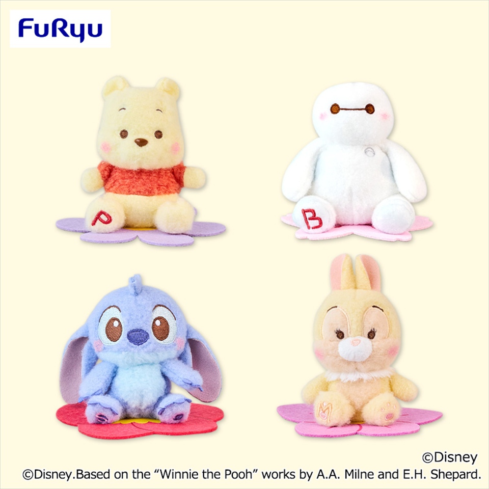 ディズニーキャラクター ミルキーボア お花にちょこんマスコットの画像1