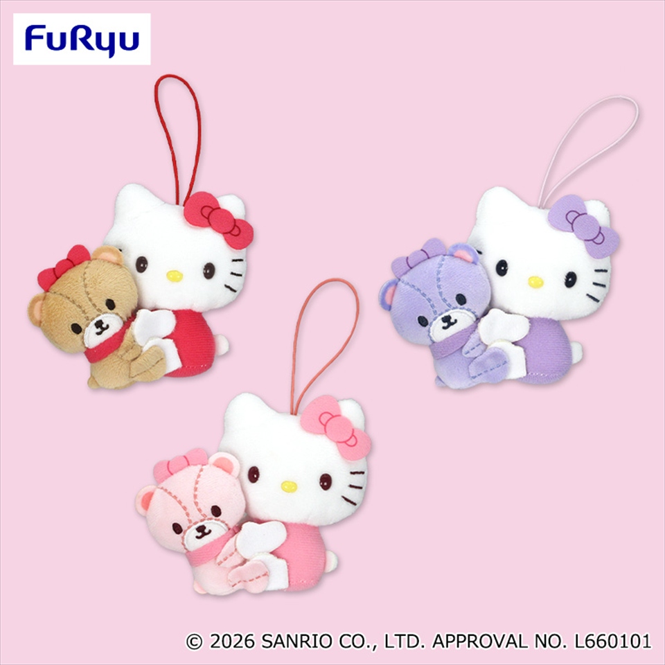 ハローキティ カラフルペアマスコットの画像1