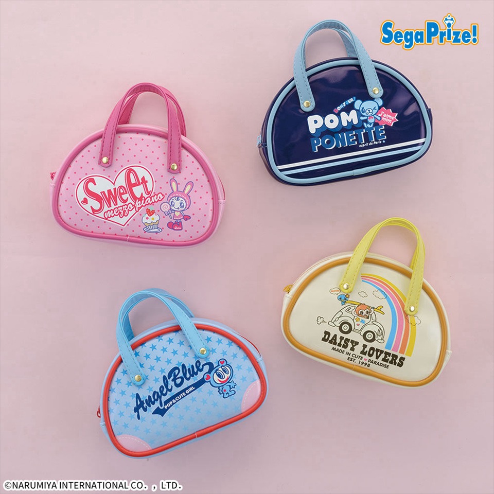 ナルミヤキャラクターズ　エナメルボストン風ポーチの画像1