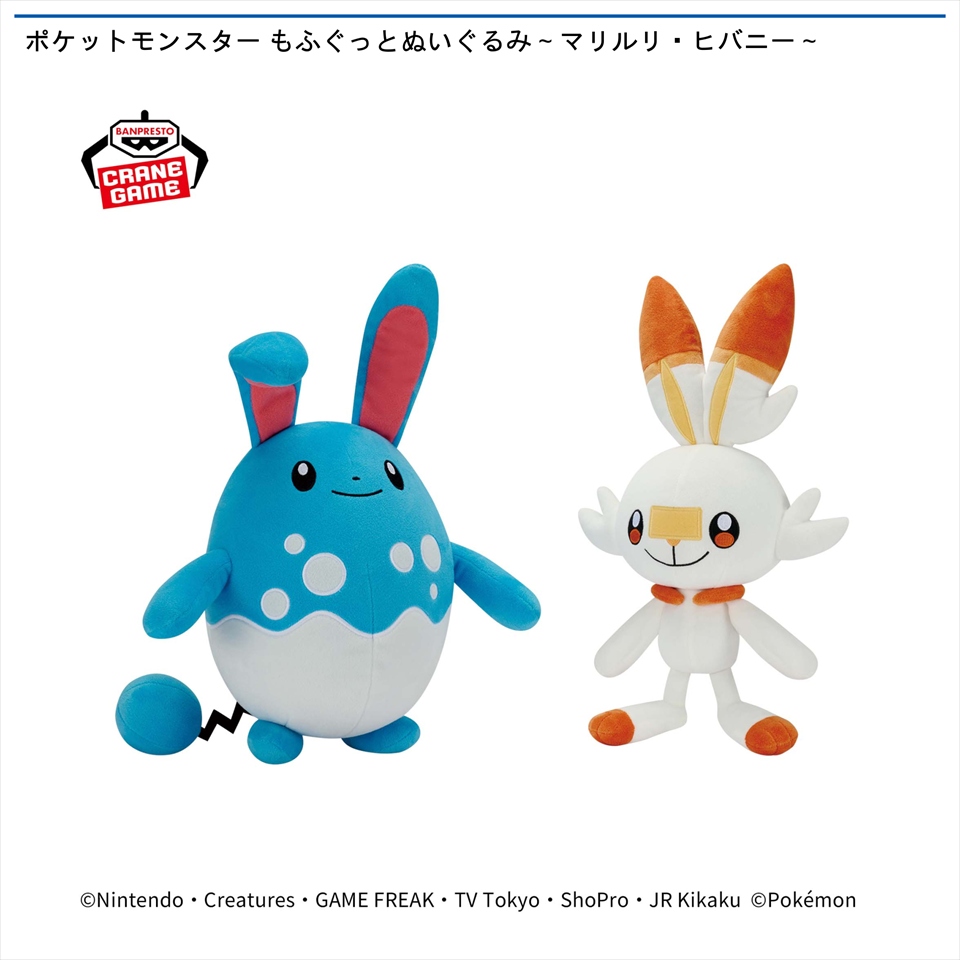 ポケットモンスター もふぐっとぬいぐるみ～ヒノアラシ・ビクティニ～の画像1