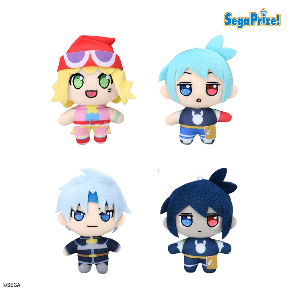 ぷよぷよ　マスコット“アミティ&シグ&シェゾ&くろいシグ”の画像1