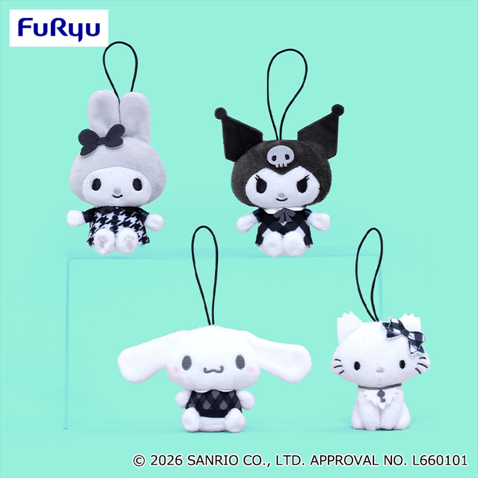 サンリオキャラクターズ モノトーンマスコットの画像1