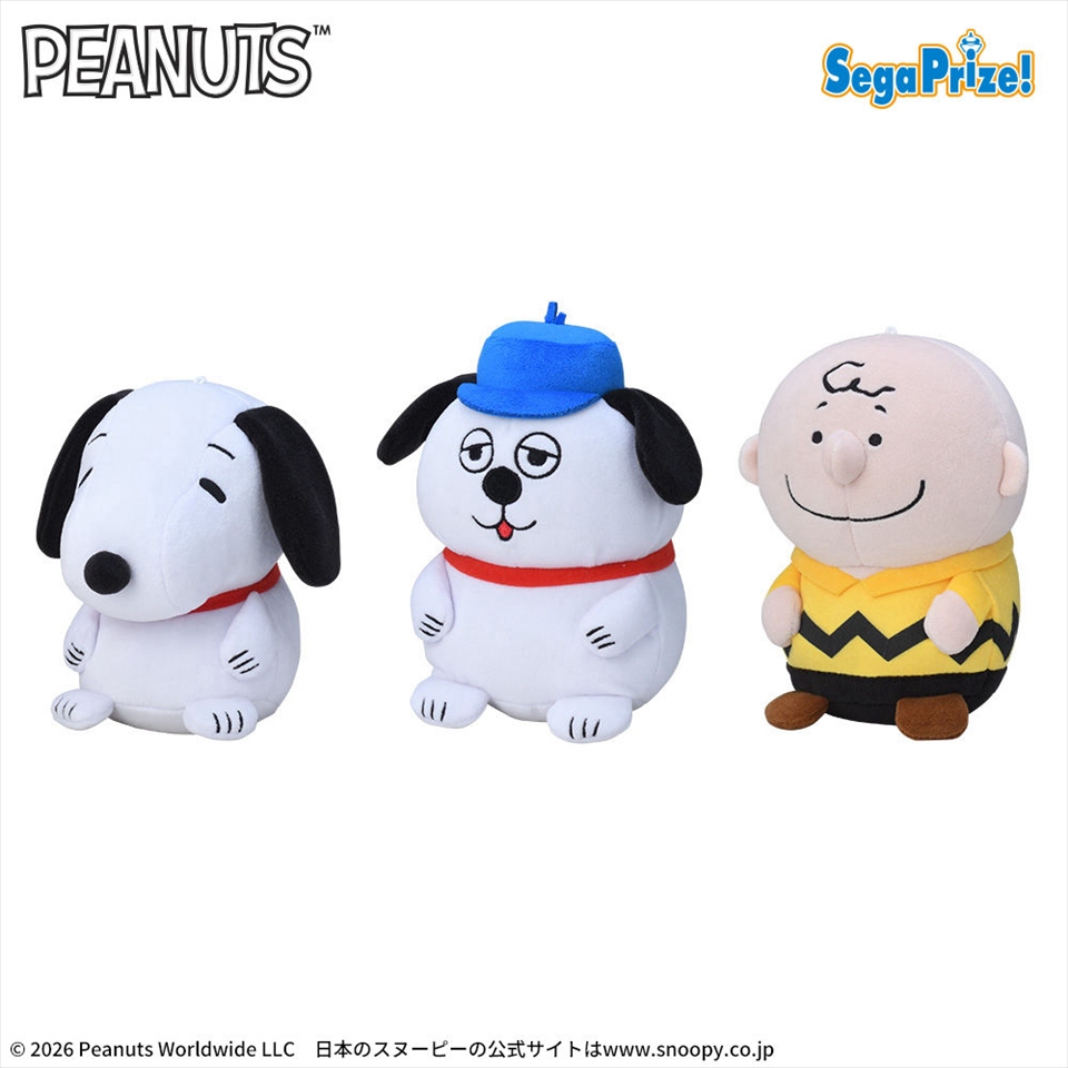 SNOOPY　ぽちゃちま　ぬいぐるみの画像1
