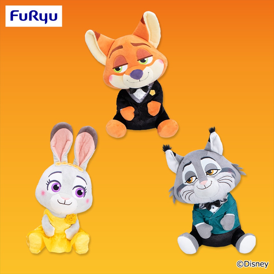 ズートピア2 こてっとぺったん BIGぬいぐるみ～ドレッシー～の画像1