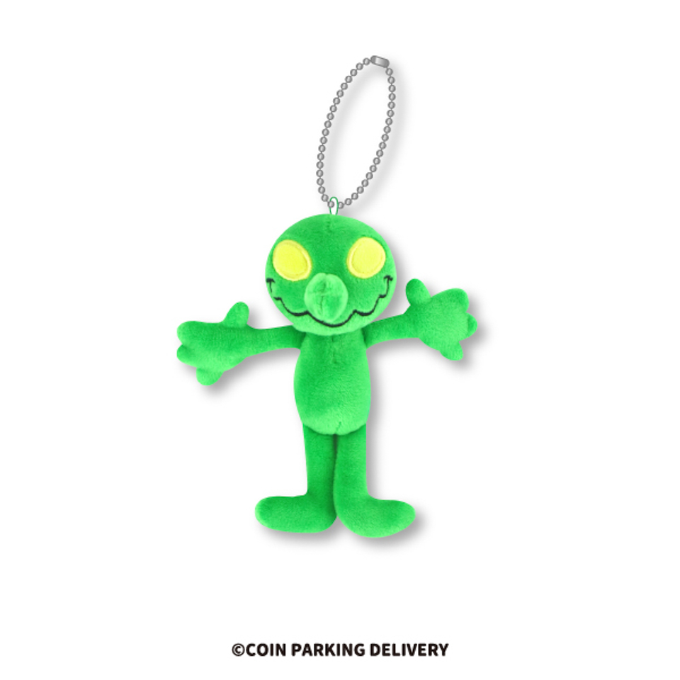 COIN PARKING DELIVERY マスコットぬいぐるみ（GiGOイオンモール津田沼South限定カラーver.）～GiGOグループのお店限定～