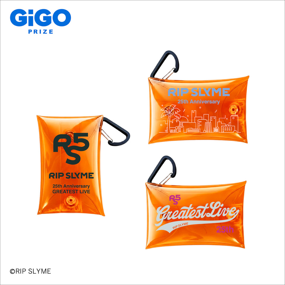 RIP SLYME GREATEST LIVE MINI CLEAR POUCH(ミニクリアポーチ) ~GiGO限定~
