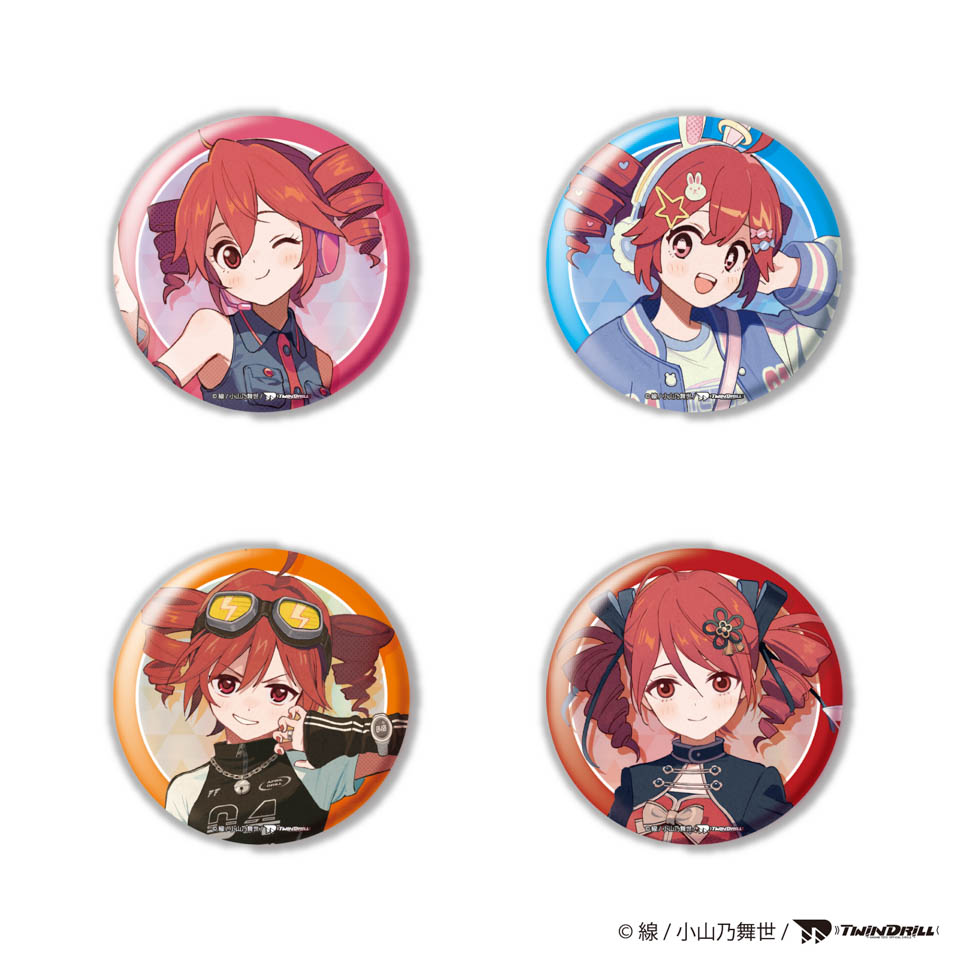 重音テト 缶バッジ～GiGOグループのお店限定～の画像1