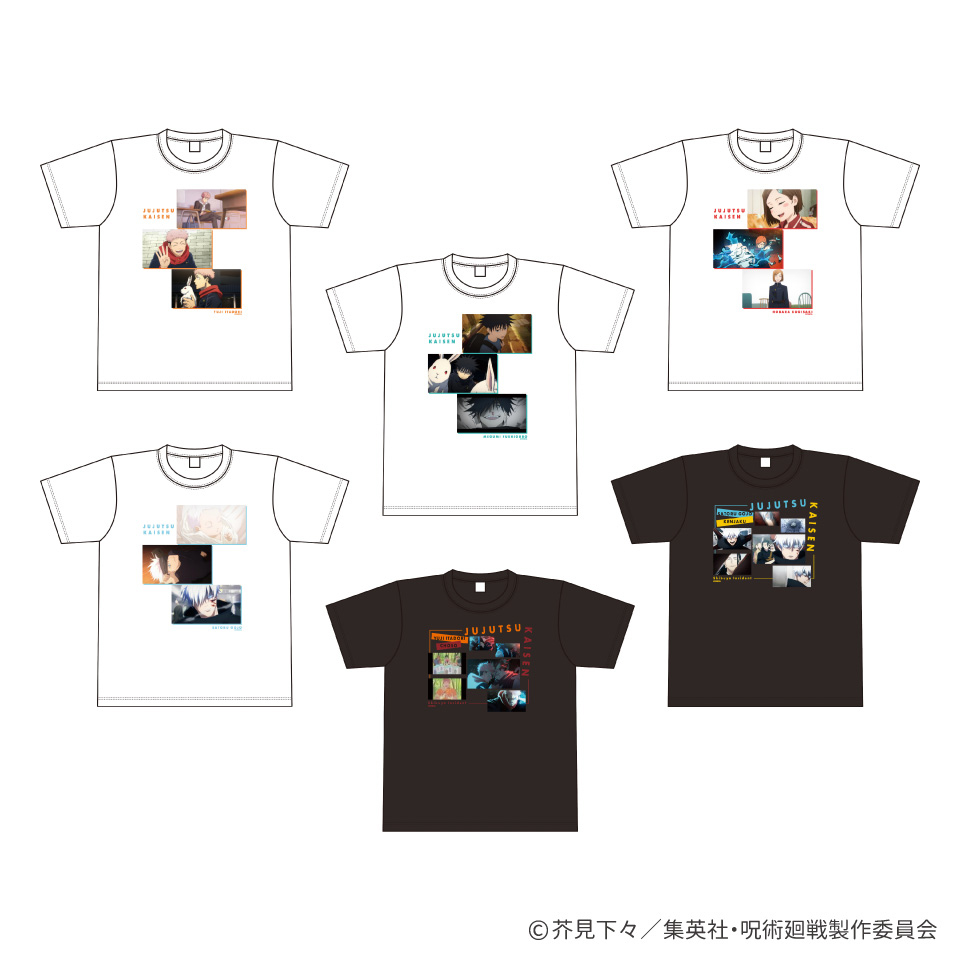 アニメ『呪術廻戦』5周年　場面写TシャツGiGOコラボ2026ver.～GiGO限定～の画像1