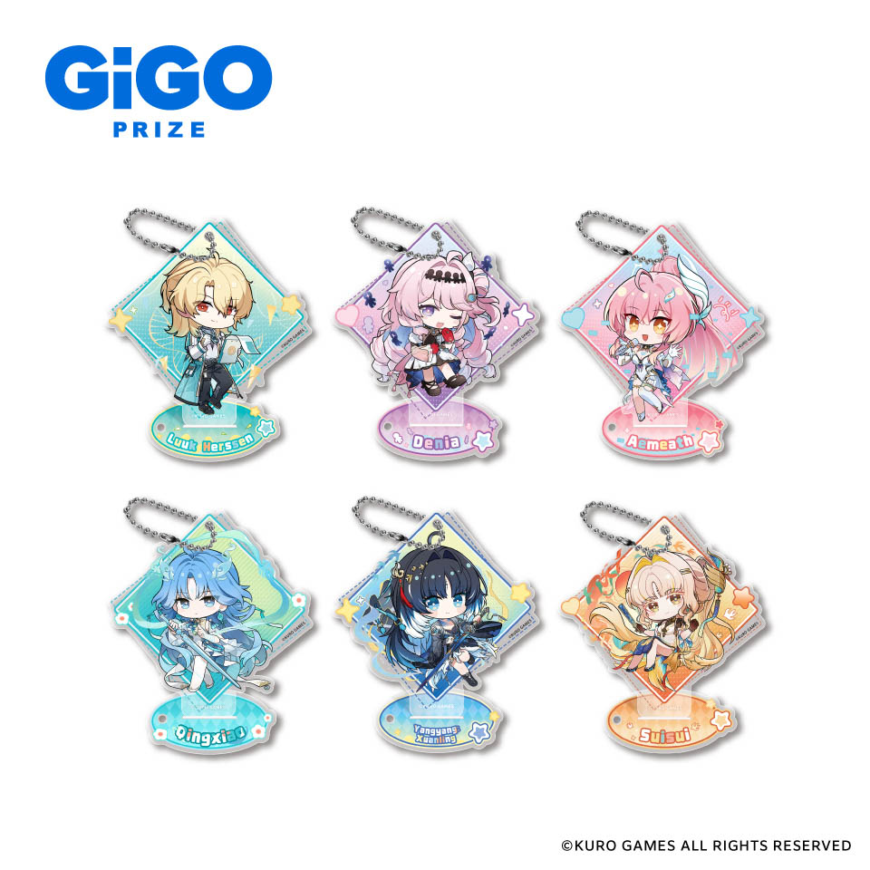 鳴潮×GiGO デフォルメアクリルスタンド～GiGO限定～