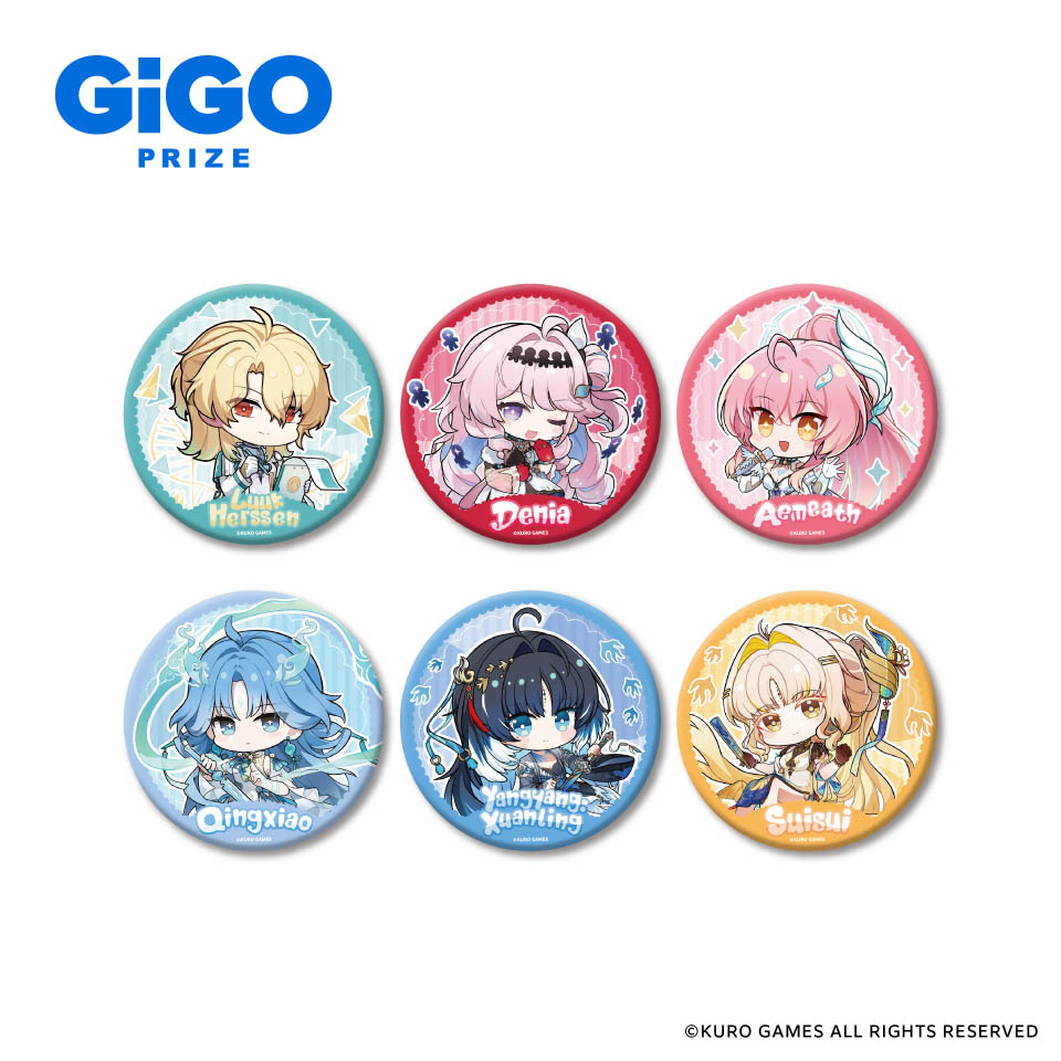 鳴潮×GiGO 缶バッジ～GiGO限定～