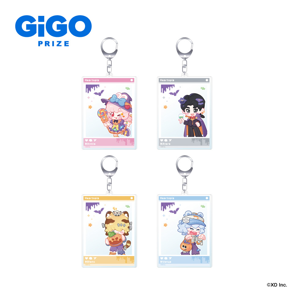 ハートピアスローライフ SNS風アクリルチャーム～GiGO限定～の画像1