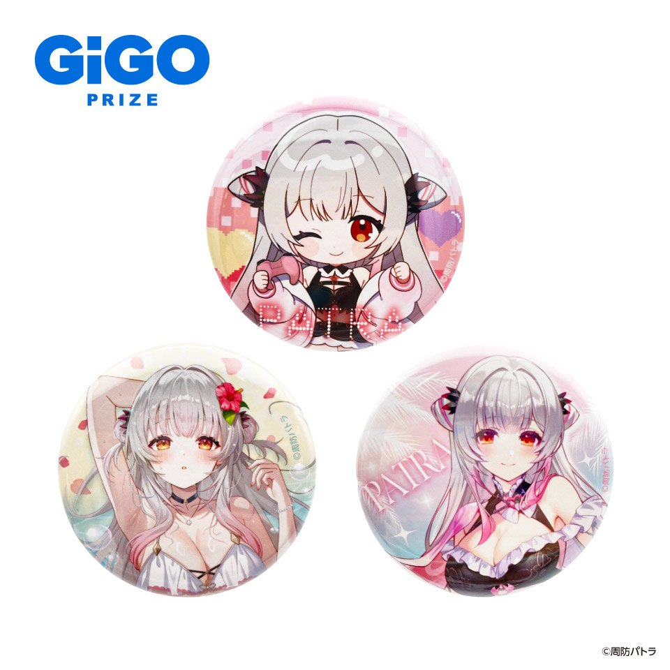 周防パトラ 缶バッジー水着スタイルー～GiGO限定～の画像1