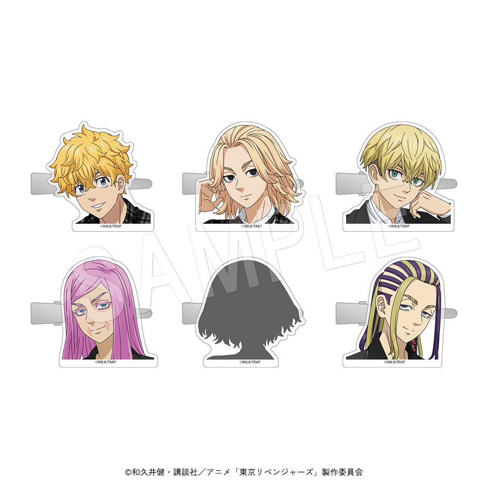 東京リベンジャーズ アクリルヘアクリップ ～GiGOグループのお店限定～
