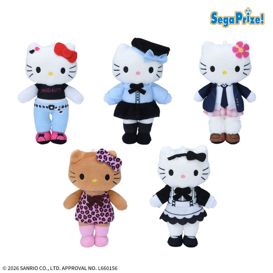 ハローキティ　マスコット　あしながＶｅｒ．の画像1