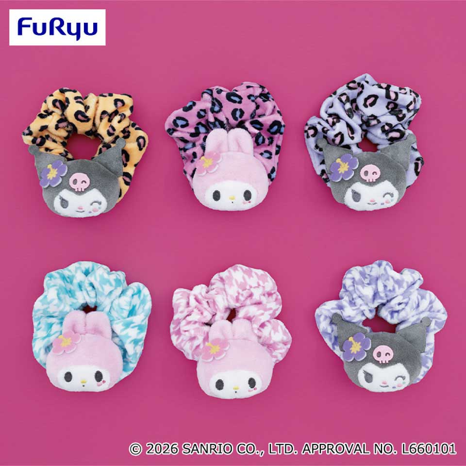 マイメロディ・クロミ ときめきスクールぴょこきゅんシュシュ