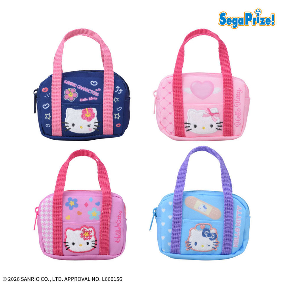 ハローキティ　スクールバッグ型ポーチの画像1