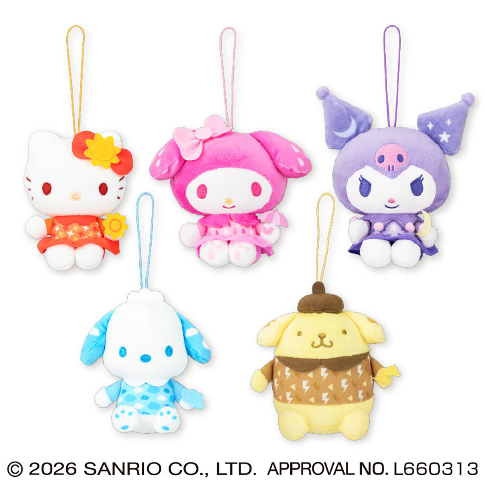 サンリオキャラクターズ お天気ちょいデカマスコットの画像1