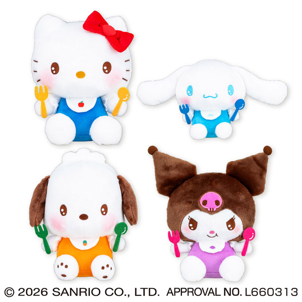サンリオキャラクターズ もぐもぐグルメちょいデカドールの画像1