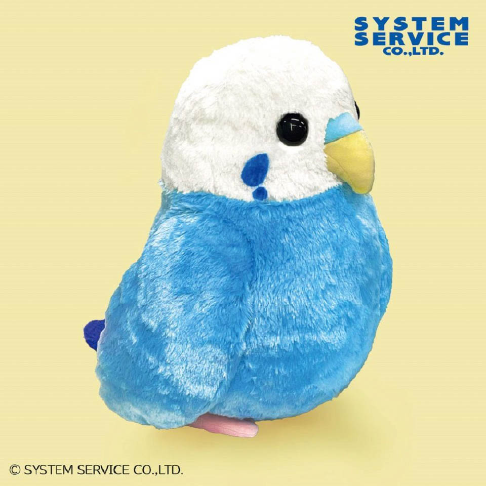 FANS セキセイインコぬいぐるみXL プレミアムの画像1
