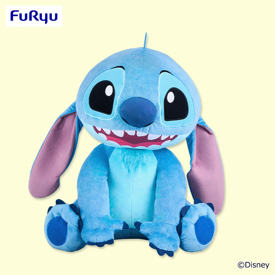 ディズニー　スティッチ ガジガジ超超BIGぬいぐるみ