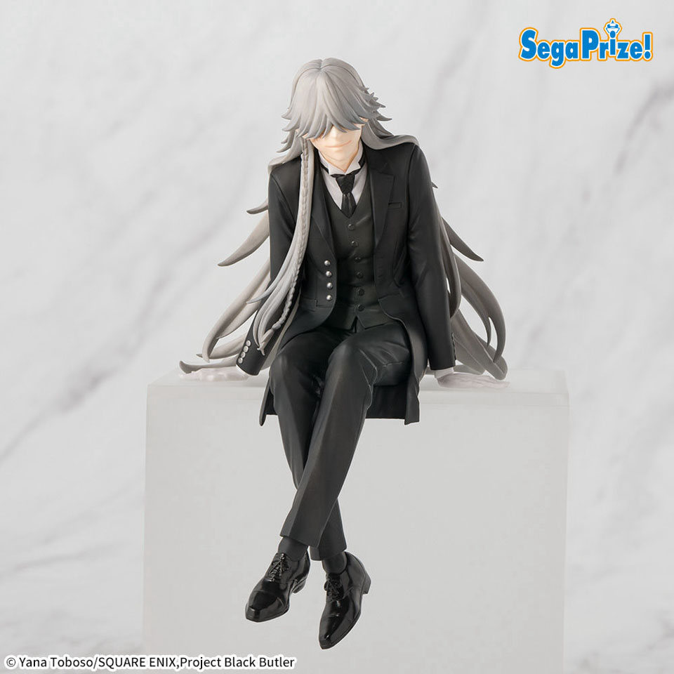 アニメ黒執事　－寄宿学校編－　ちょこのせ　プレミアムフィギュア葬儀屋（アンダーテイカー）の画像1
