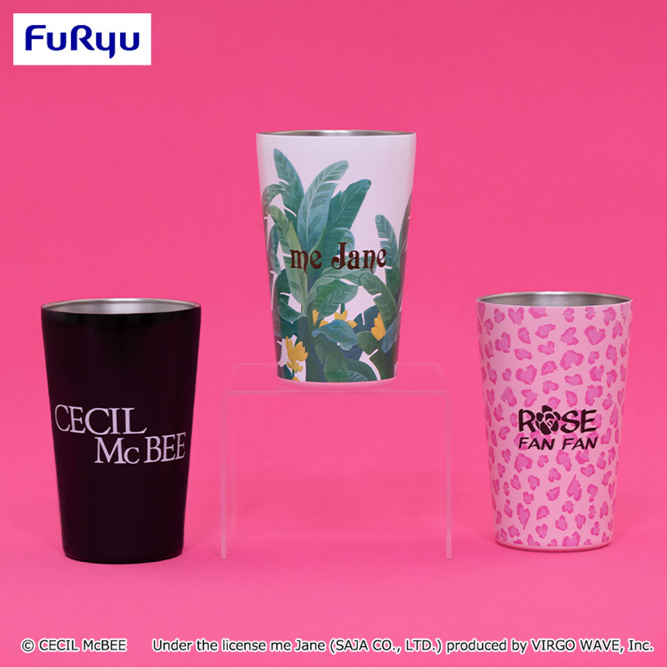 CECIL McBEEme JaneROSE FAN FAN ステンレスタンブラーの画像1