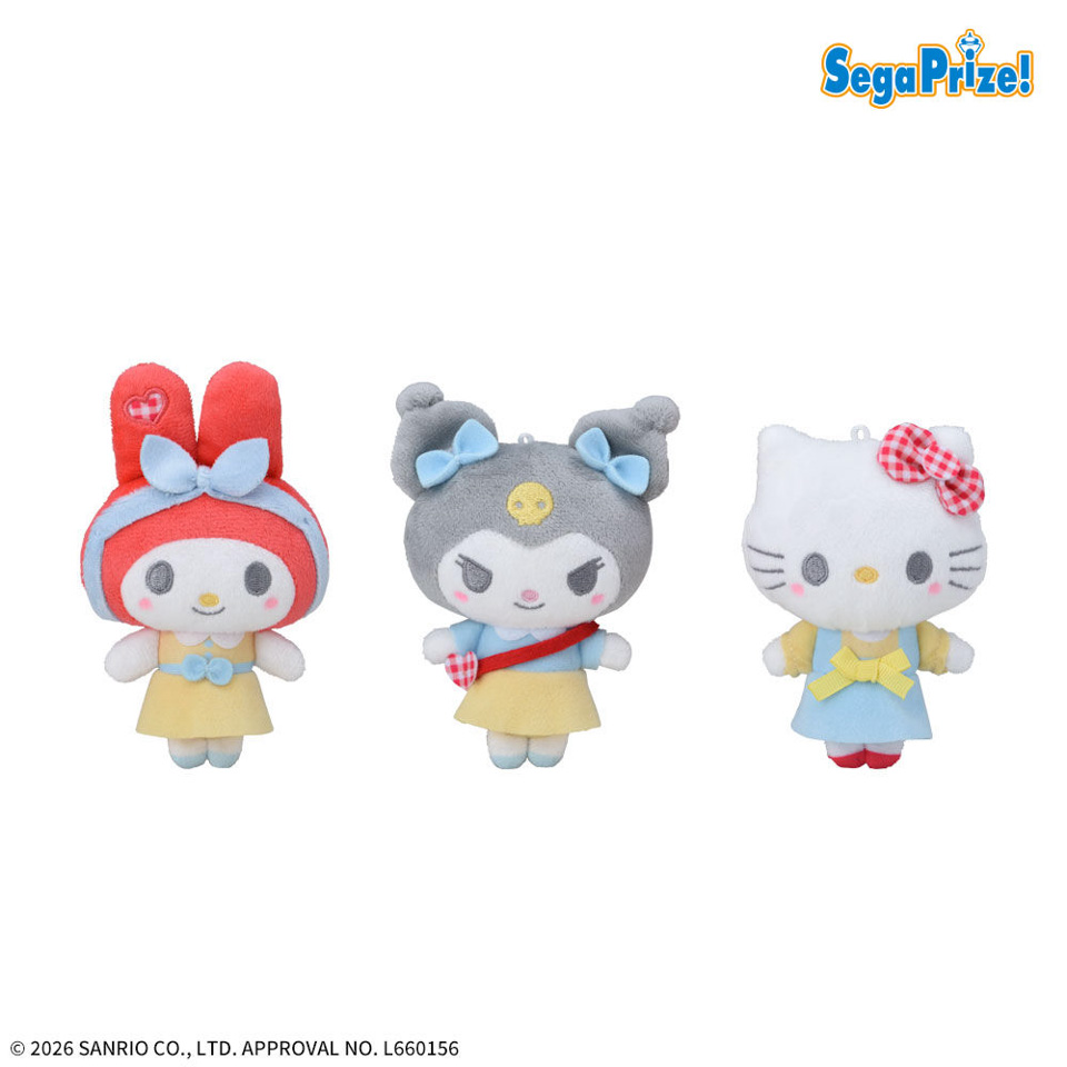 ゆるかわ　サンリオキャラクターズ　マスコット　Ｓｐｒｉｎｇ　Ｃｏｌｏｒの画像1