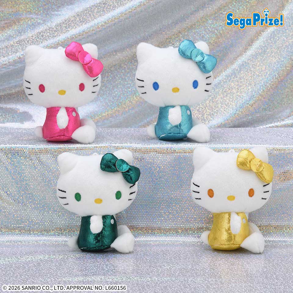 ハローキティ　マスコット　キラキラの画像1