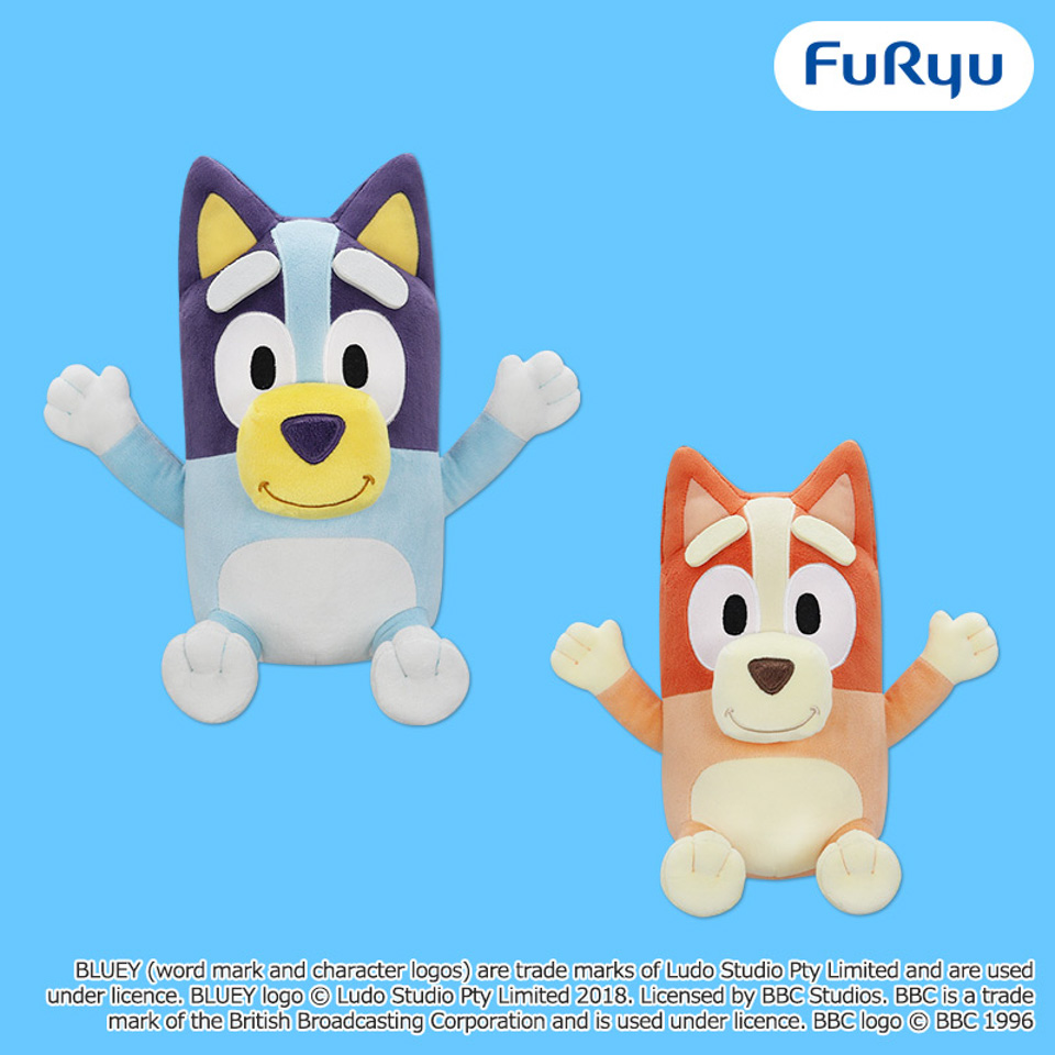 ブルーイ ハッピーなふたりのBIGぬいぐるみの画像1