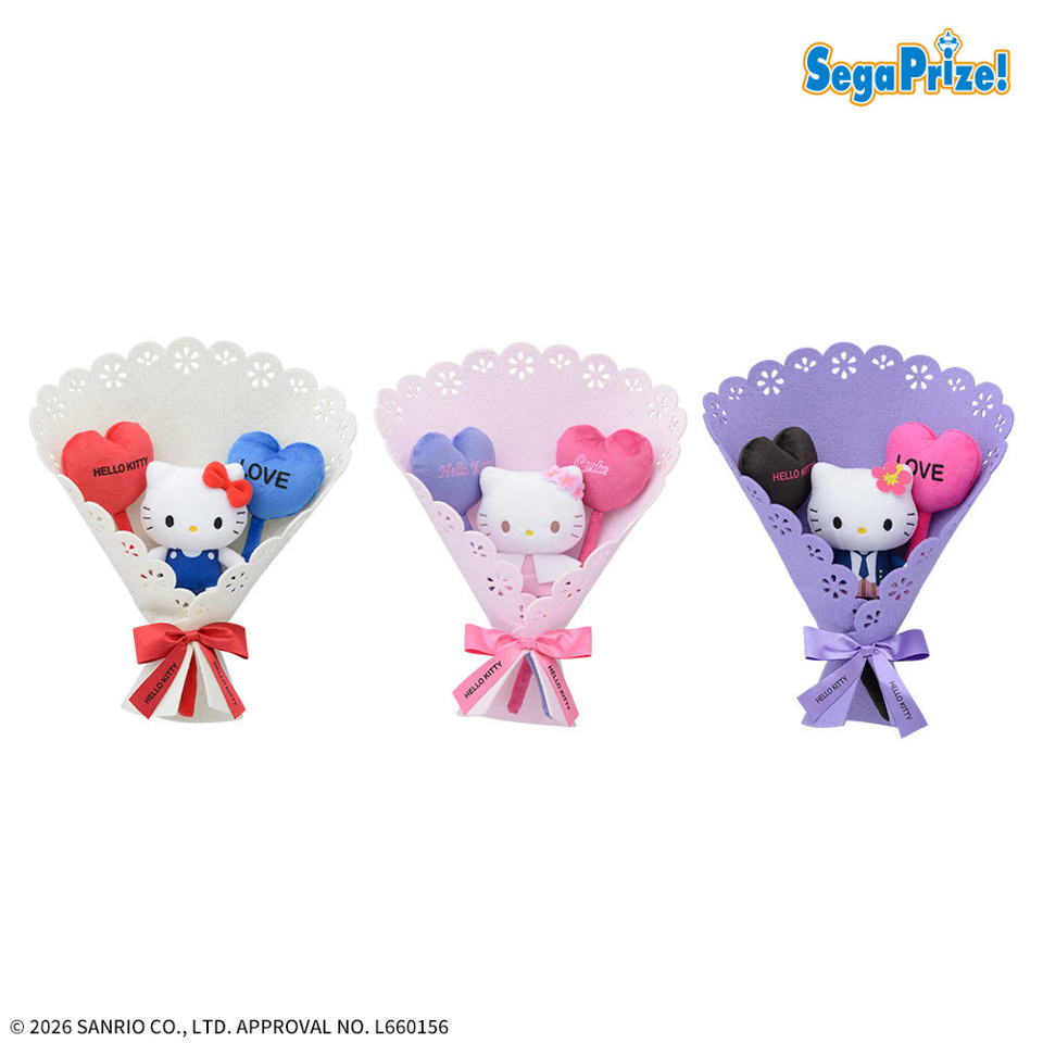 ハローキティ　ぬいぐるみブーケの画像1