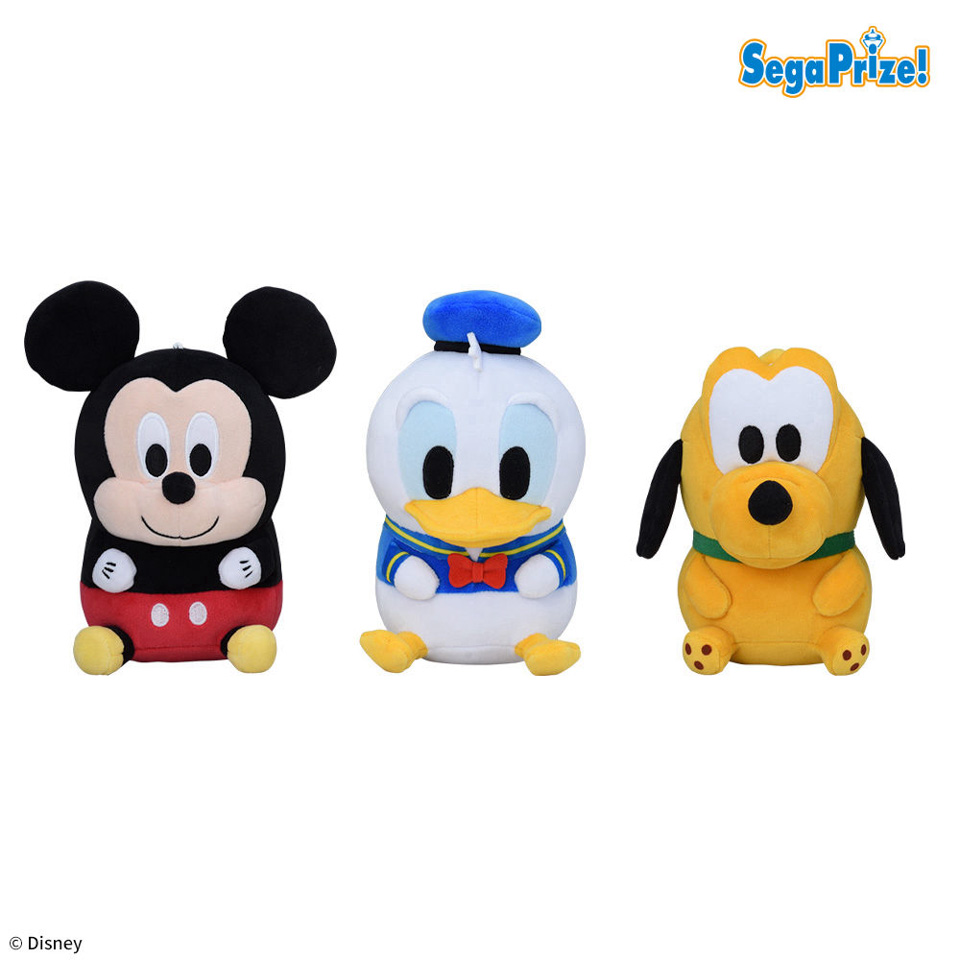 ミッキー＆フレンズ　ぽちゃちま　ぬいぐるみの画像1