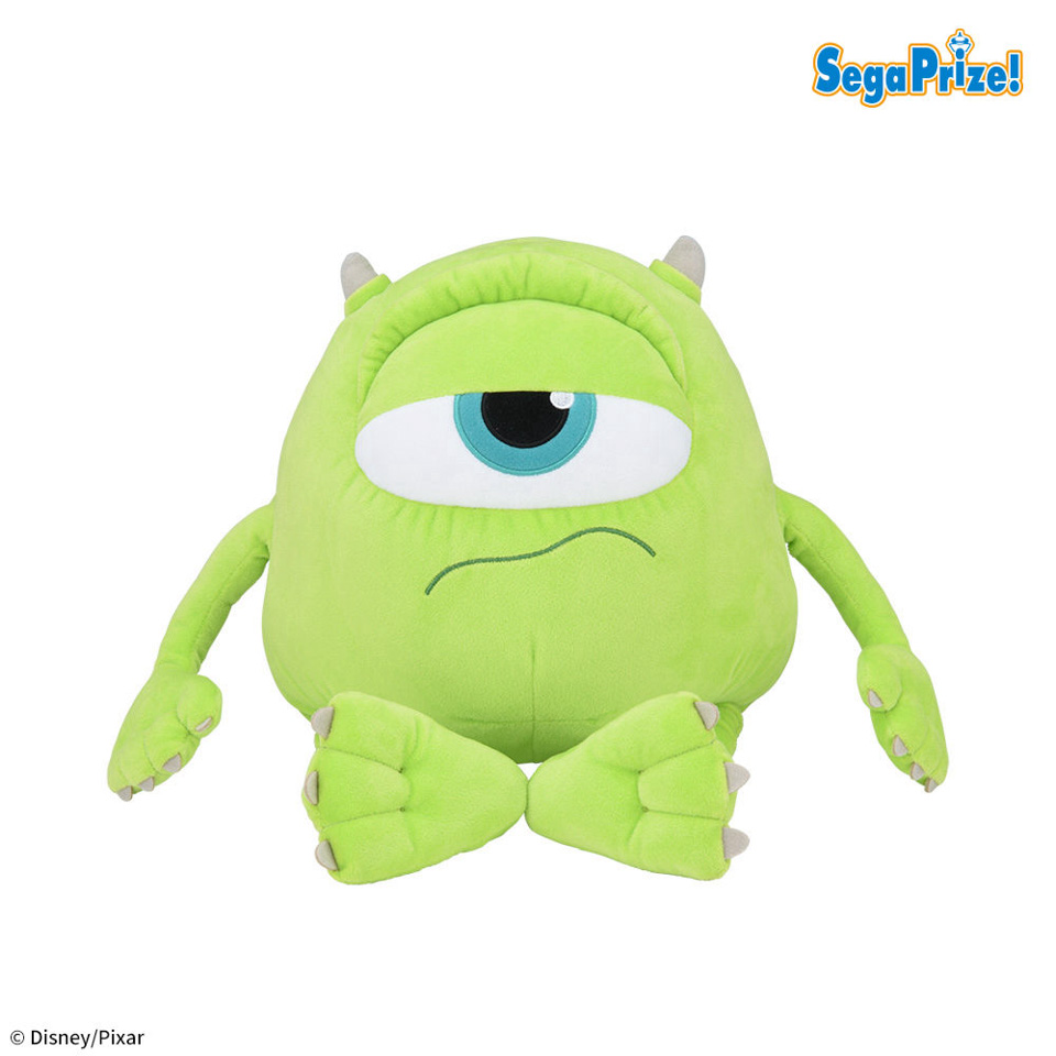 モンスターズ・インク　Ｌぬいぐるみ　むすっとＶｅｒ．　マイク・ワゾウスキの画像1