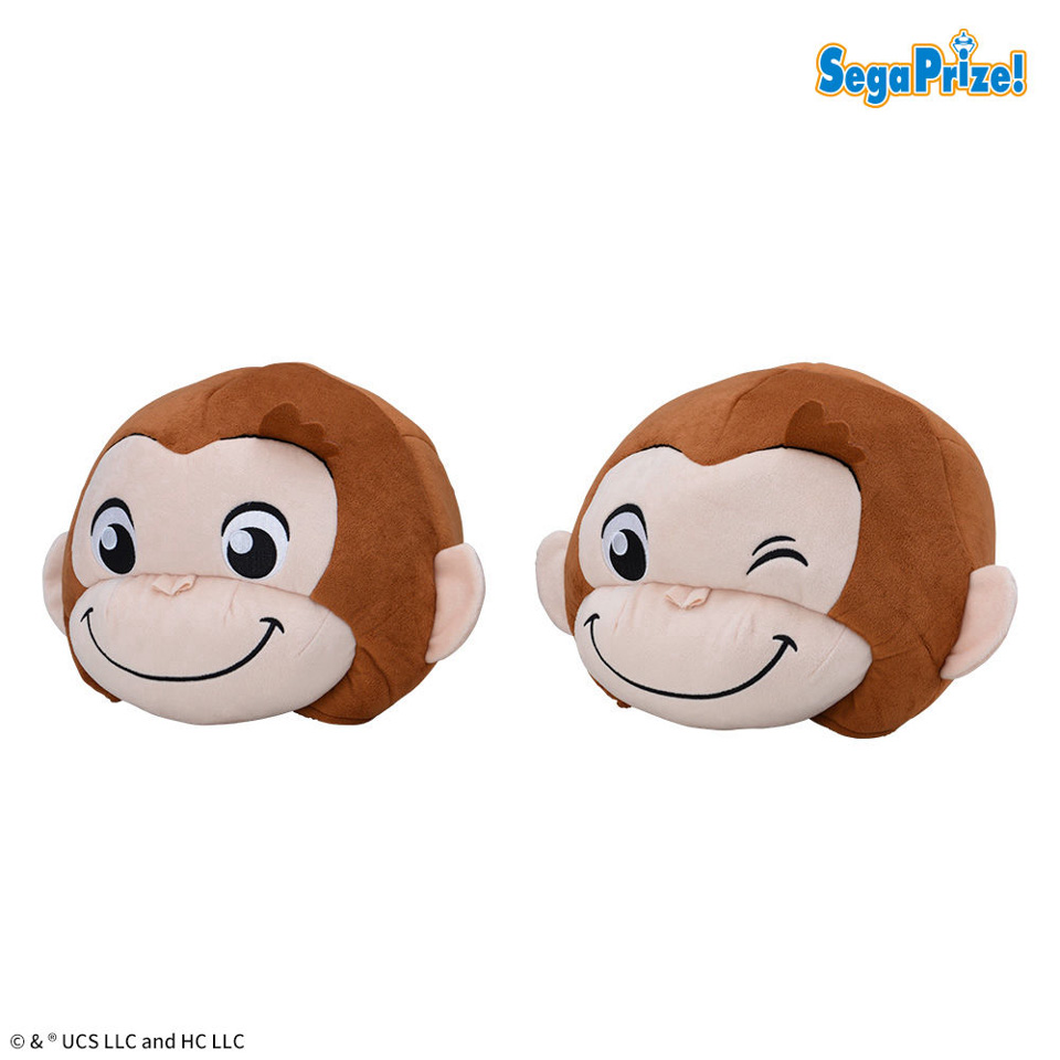 おさるのジョージ　プラチナムザッカぬいぐるみ帽子の画像1