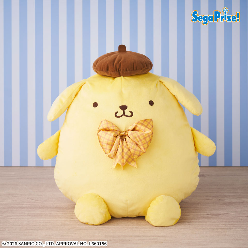 ポムポムプリン　グランデぬいぐるみ　～祝３０周年～の画像1