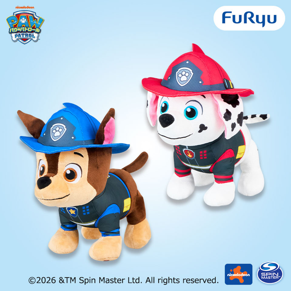 パウ・パトロール アルティメットレスキューBIGぬいぐるみ～ファイヤースタイル～の画像1