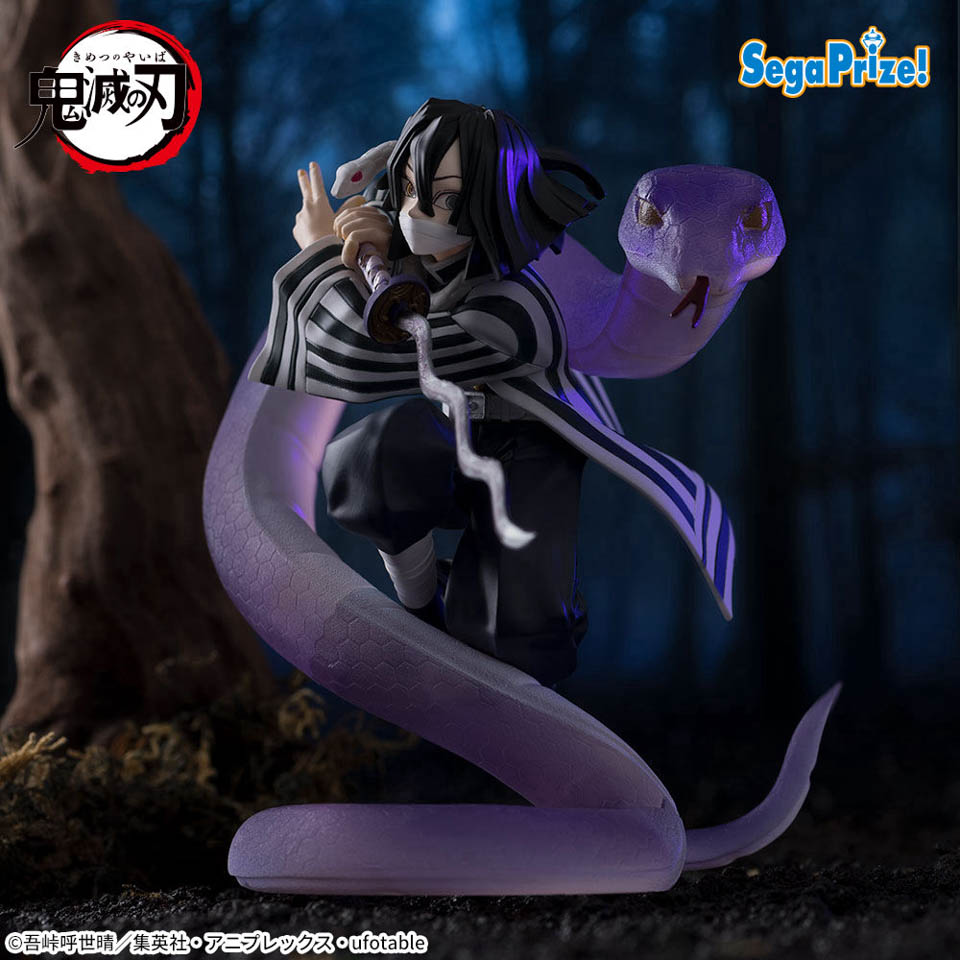 アニメ鬼滅の刃　ＸｒｏｓｓＬｉｎｋ　フィギュア伊黒小芭内－柱稽古編－の画像1