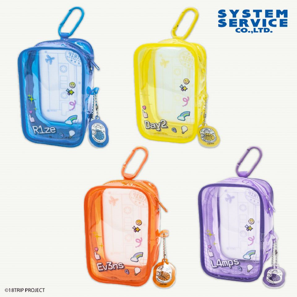 18TRIP クリアポーチの画像1