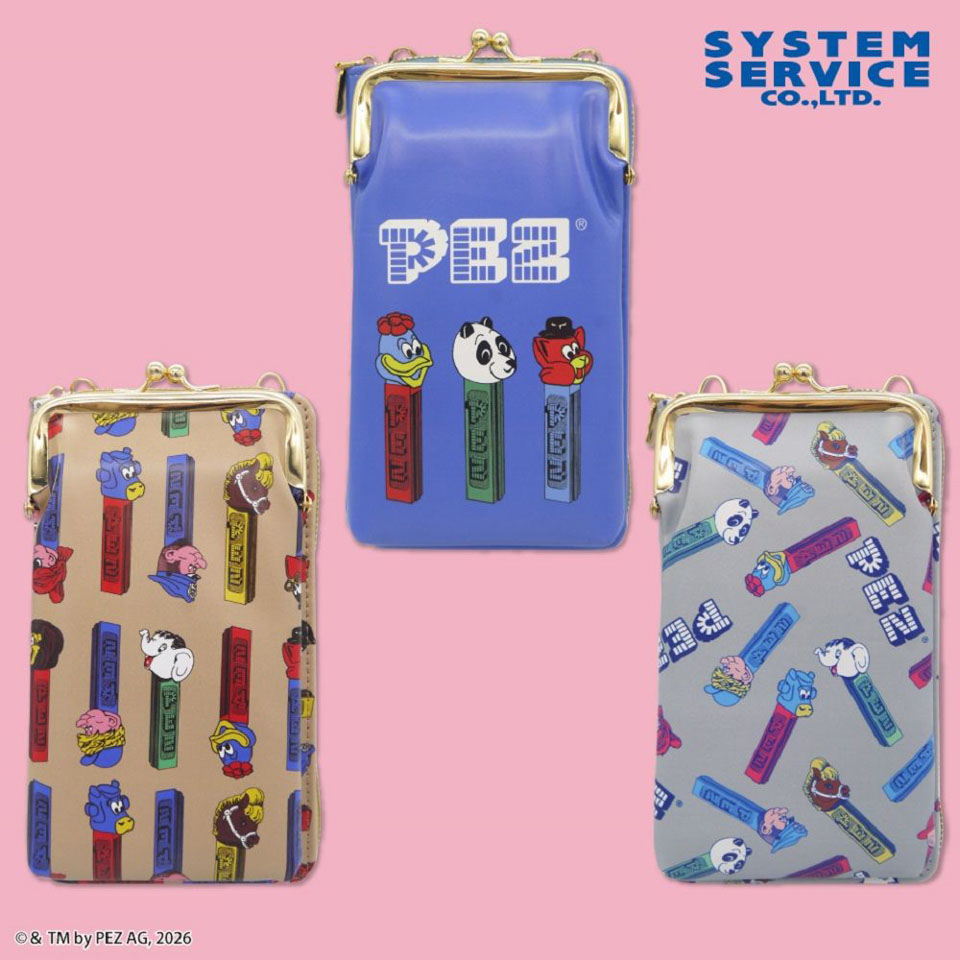 PEZ ウォレット付きスマホショルダーポーチの画像1