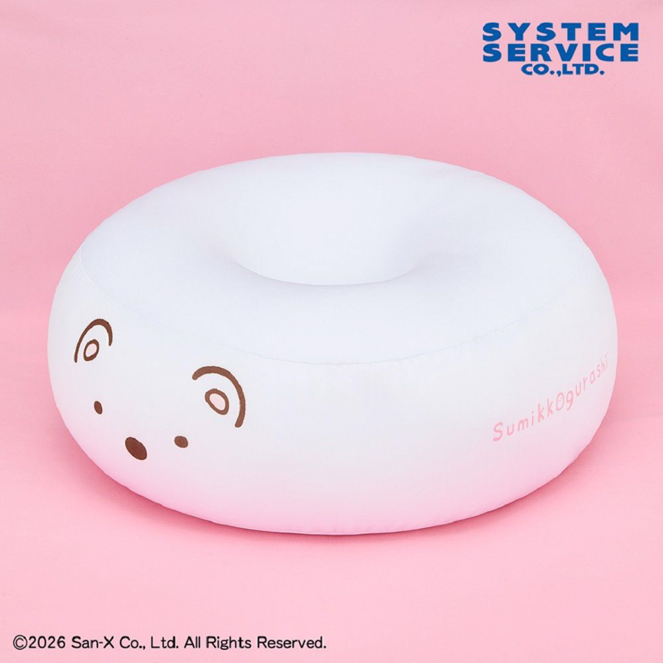 すみっコぐらし ビーズクッションXL プレミアムDX しろくまの画像1